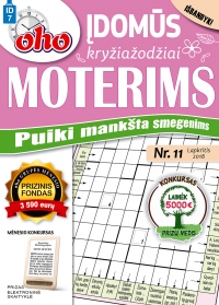 ID 7 „oho 10 min. Įdomūs kryžiažodžiai moterims“ ID 7 „oho 10 min. Įdomūs kryžiažodžiai moterims“